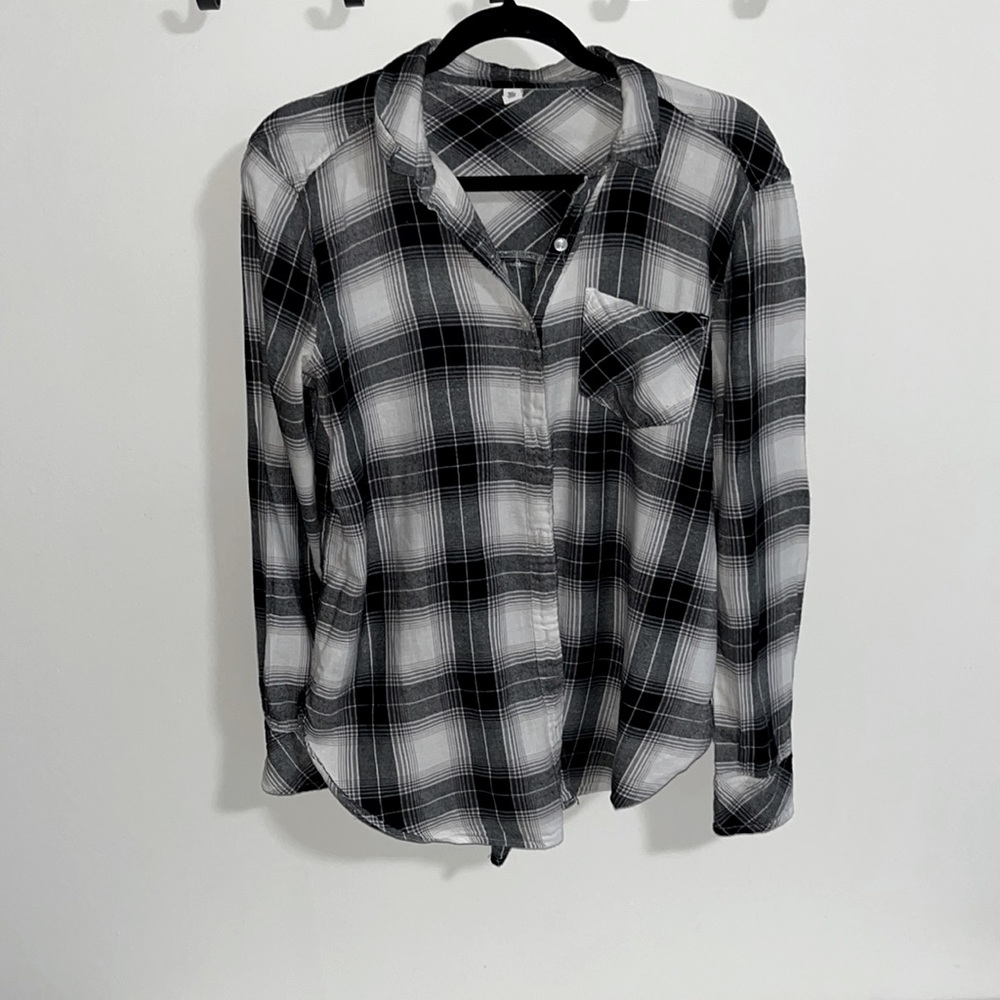 BP plaid top